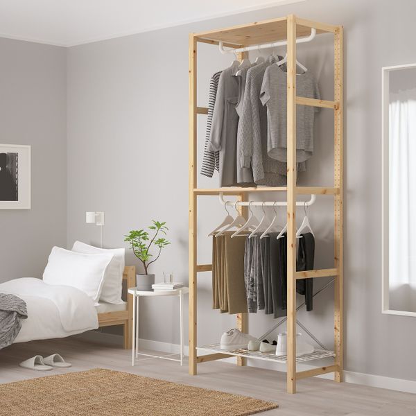 Штанга платяная 83x50 см IKEA IVAR ИВАР 304.223.29 - фото 3