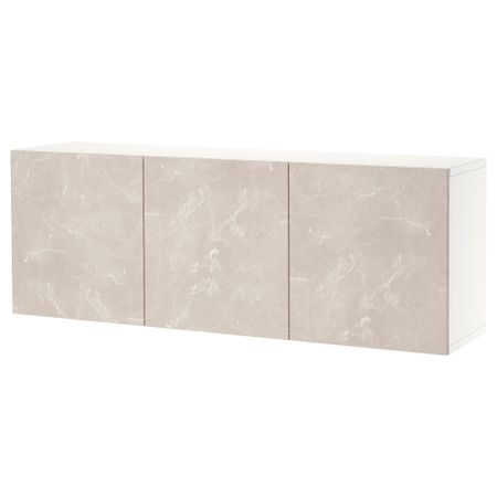 Комбинация настенных шкафов, 180x42x64 cm IKEA BESTÅ БЕСТО 494.217.92