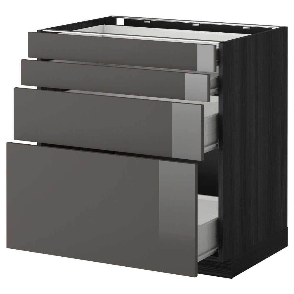 IKEA, вид спереди - схема-чертеж с размерами