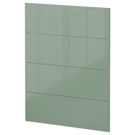 4 фронтальных панели для посудомоечной машины МЕТОД, Калларп светло-зеленый (60 см)