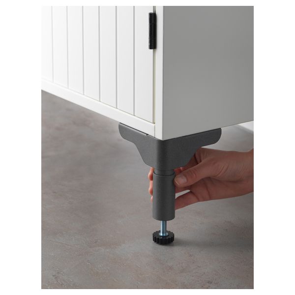 Шкаф под раковину с 2-мя дверцами СИЛВЕРОН / ЛИЛЛОНГЕН, белый (62x27x94 см) - фото 5