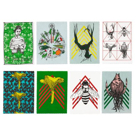 Открытка АНВЭНДБАР, различные мотивы (13x18 см)