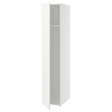 LASTARE Гардероб, комбинация - белый 40x62x200 см