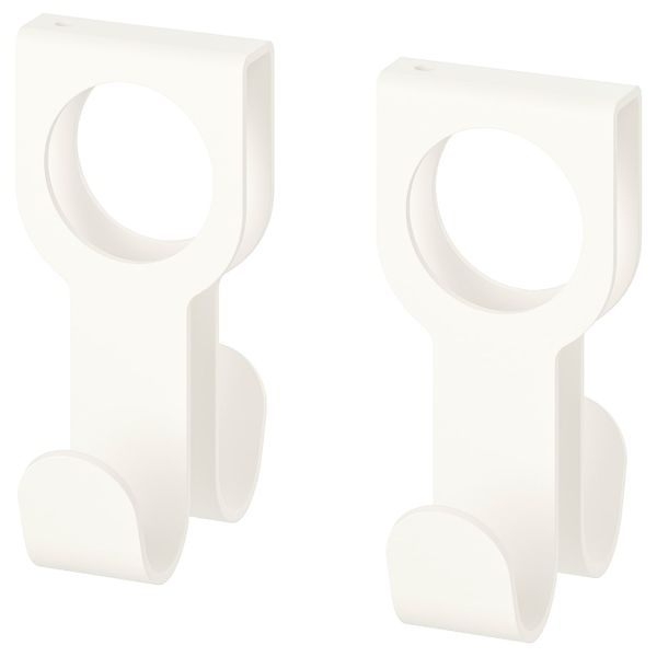 Крючок для платяной штанги IKEA HJÄLPA ХЭЛПА 504.461.50 - фото 1