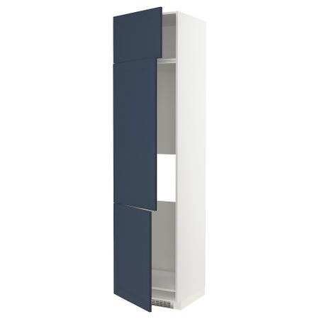 Высокий шкаф для холодильник, морозилки, 3 дверцы IKEA METOD МЕТОД 294.580.84