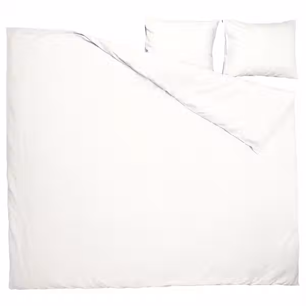 PILTANDVINGE ПИЛТАНДВИНГЕ Пододеяльник и 2 наволочки - схема-чертеж с размерами