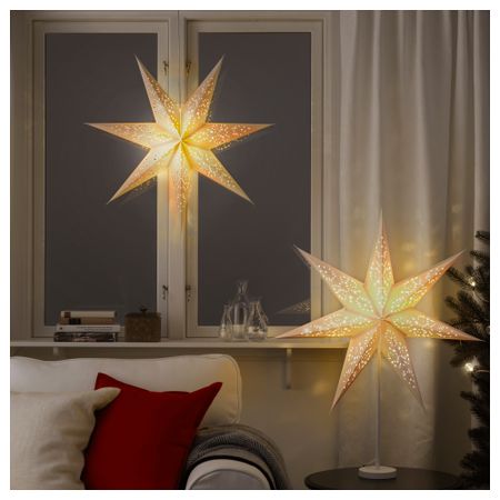 Абажур СТРОЛА, кружево белый (70 см)