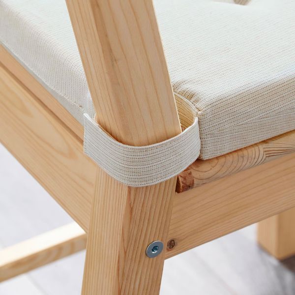 JUSTINA Подушка на стул - неокрашенный 42/35x40x4 см - фото 3