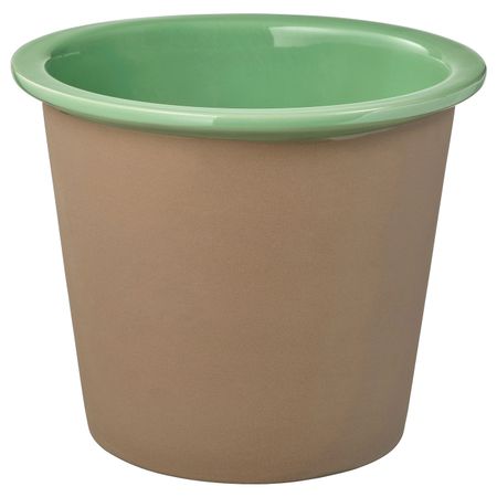 Кашпо, для дома, улицы светло-зеленый 15 см IKEA БЕРГАМОТТ 804.522.34