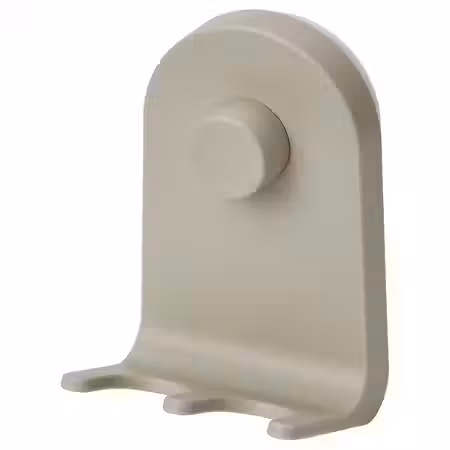 ÖBONÄS ОБОНЭС Тройной крючок на присоске - серо-бежевый 7x11 см