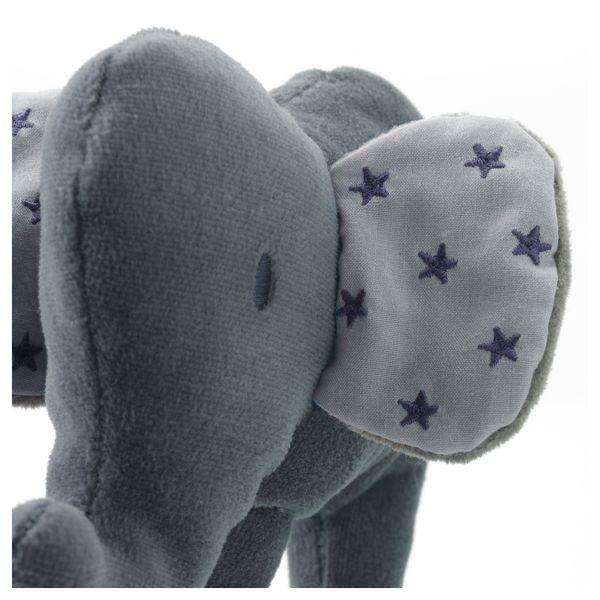Мягкая игрушка ШАРМТРОЛЛ, слон, серый - схема-чертеж с размерами