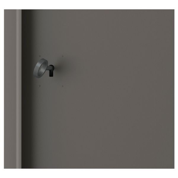 Шкаф с дверью, серый 40x160 см IKEA ИВАР 503.846.61 - фото 4