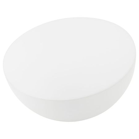 Светодиодная подсветка на солнечных бат, для сада/полусфера белый 18 см IKEA СОЛВИДЕН 004.542.51