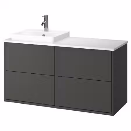 HAVBÄCK / ORRSJÖN ОРРШЁН Шкаф п-раковину/раковина/смеситель