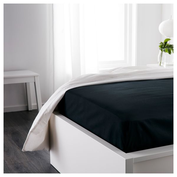 Простыня ДВАЛА, черный - схема-чертеж с размерами