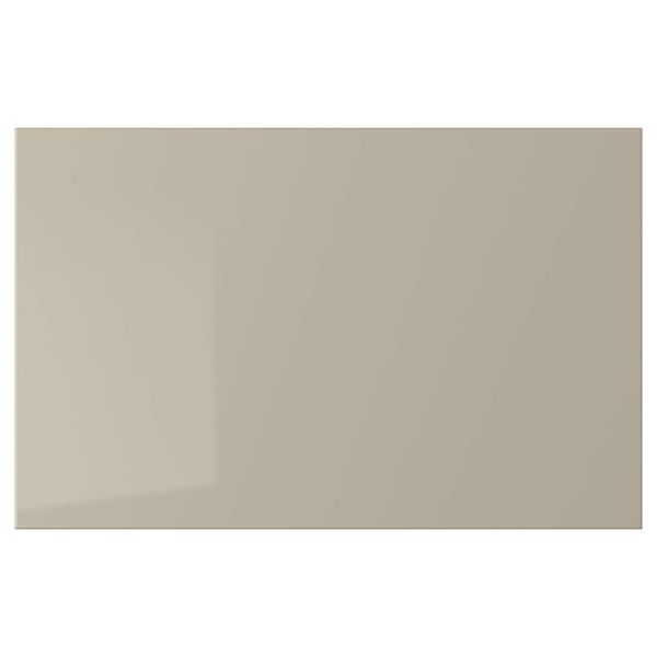 Дверь, фронтальная панель ящика, глянцевый бежевый 60x38 см IKEA SELSVIKEN СЕЛЬСВИКЕН 303.840.11 - фото 1