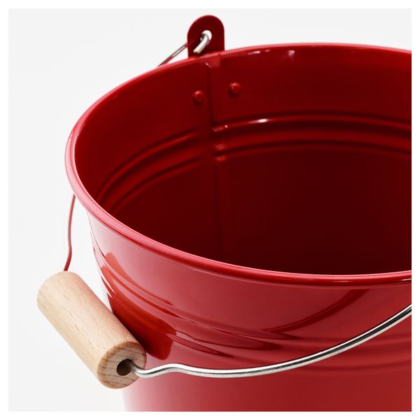 Ведро/горшок СОККЕР, д/дома/улицы, красный (2.5 л) - фото 2