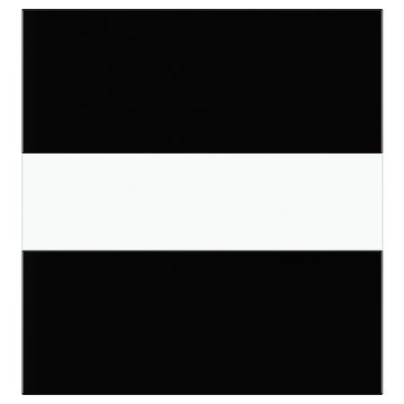 Стеклянная дверь СЕЛЬСВИКЕН, глянцевый черный (60x64 см)