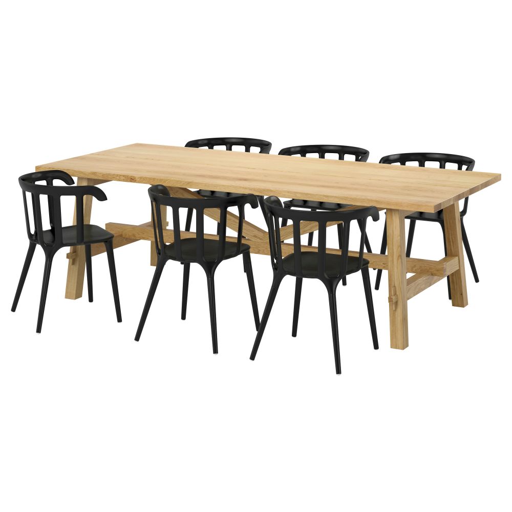 IKEA, вид спереди - схема-чертеж с размерами