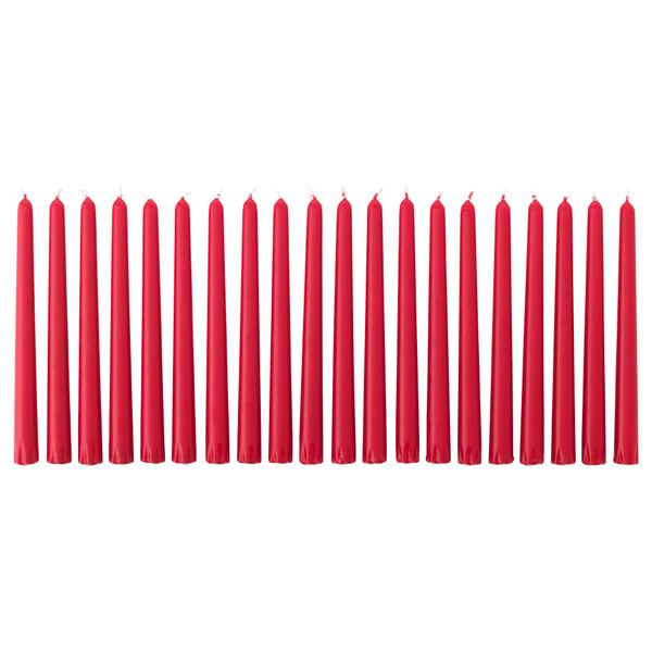 Неароматическая свеча ВИНТЕР 2015, красный (23 см) - схема-чертеж с размерами