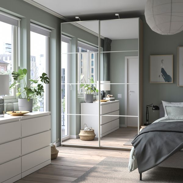 Гардероб, комбинация IKEA PAX ПАКС, AULI АУЛИ 994.331.32 - схема-чертеж с размерами