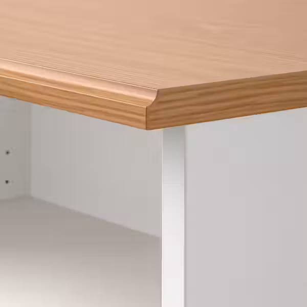 SKRUVBY Тумба под ТВ - белый 156x38x60 см - фото 4