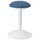 Высокий табурет, белый, Vissle темно-синий IKEA NILSERIK НИЛЬС-ЭРИК 705.406.46