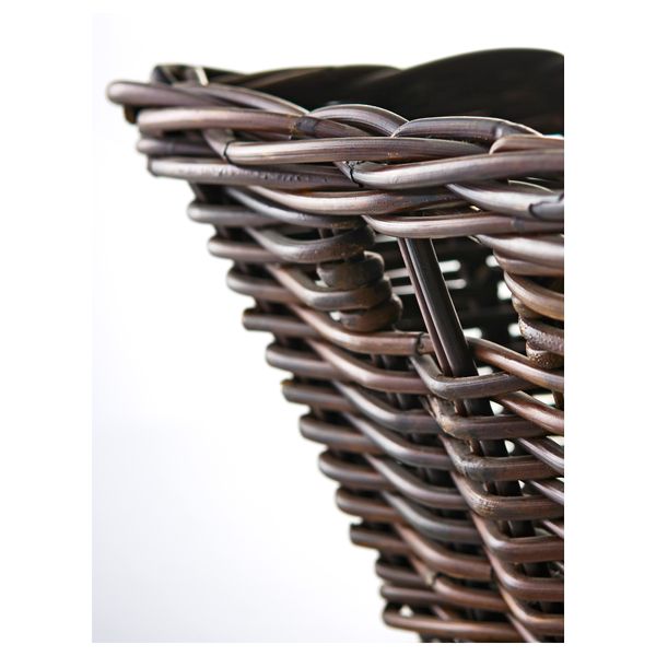 Корзина БЮХОЛЬМА, коричневый - схема-чертеж с размерами