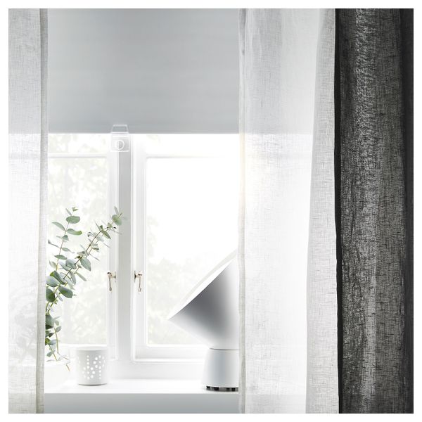 Гардины, 1 пара, белый 145x300 см IKEA ЛЕЙОНГЭП 603.746.14 - фото 5