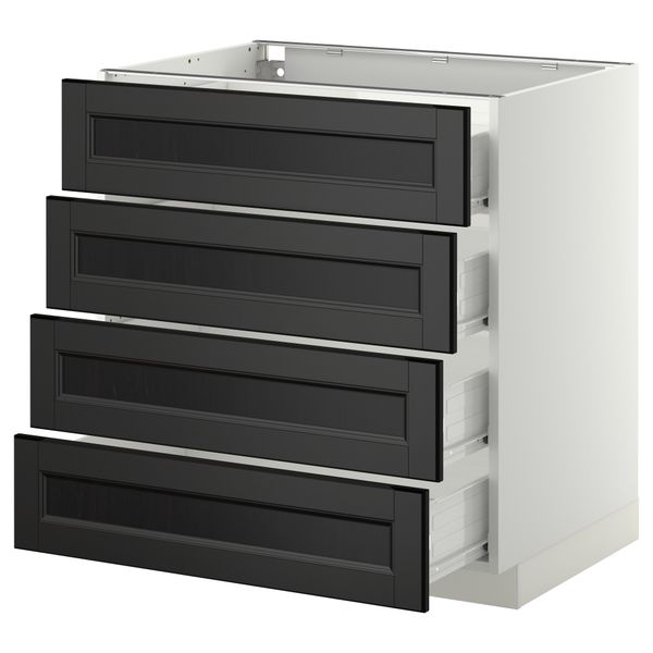 IKEA, вид спереди - схема-чертеж с размерами