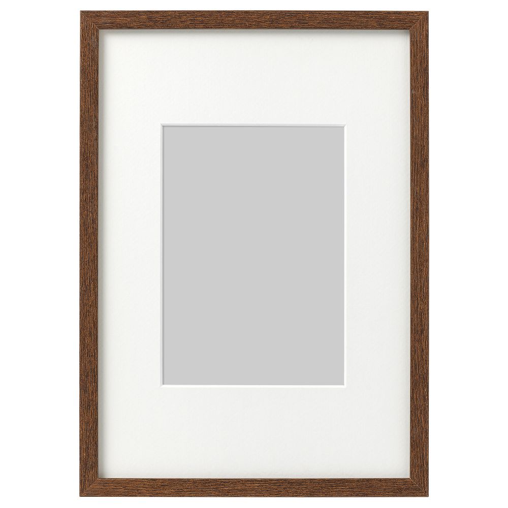 Рама, 21x30 см, классический коричневый IKEA HOVSTA ХОВСТА 203.657.63 - фото 1