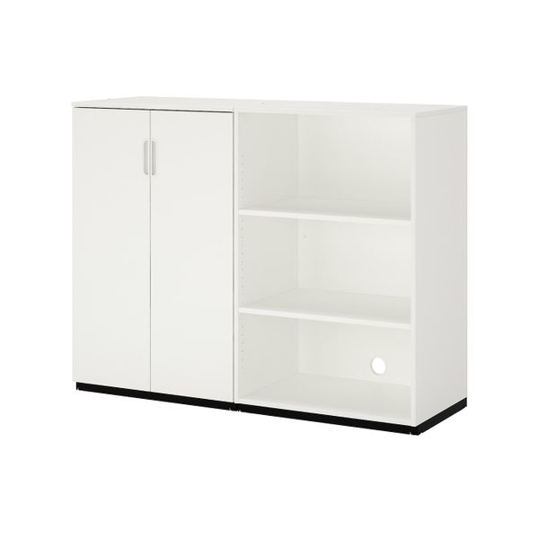 Комбинация для хранения, белый 160x120 см IKEA ГАЛАНТ 492.858.03 - фото 1