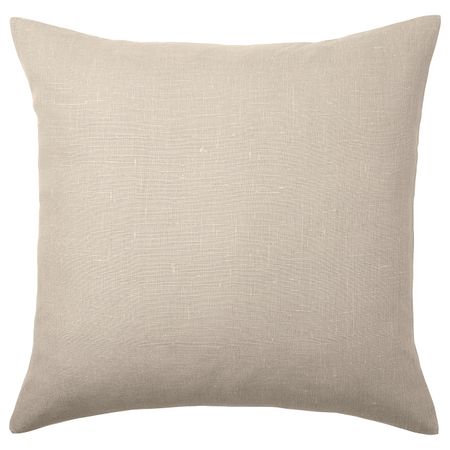 Чехол на подушку, бежевый 50x50 см IKEA AINA АЙНА 904.095.08