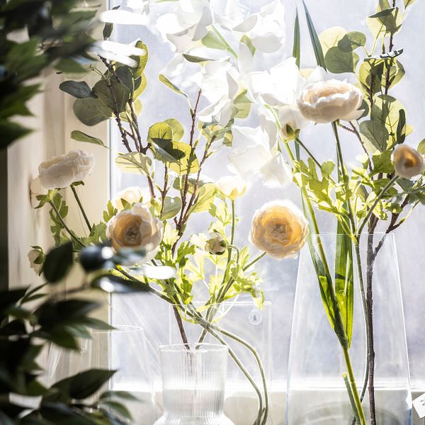 Цветок искусственный, лютик/белый 52 см IKEA SMYCKA СМИККА 103.805.37 - фото 8