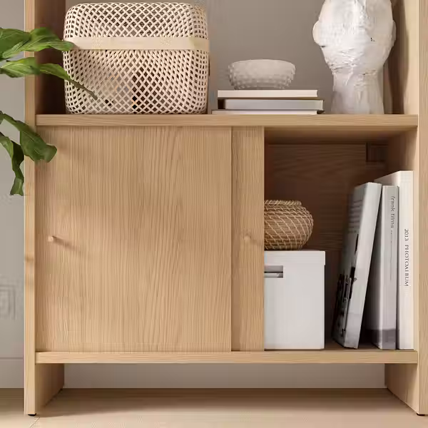 LÅDMAKARE ЛОДМАКАРЕ Шкаф с раздвижными дверцами - под дуб - фото 2