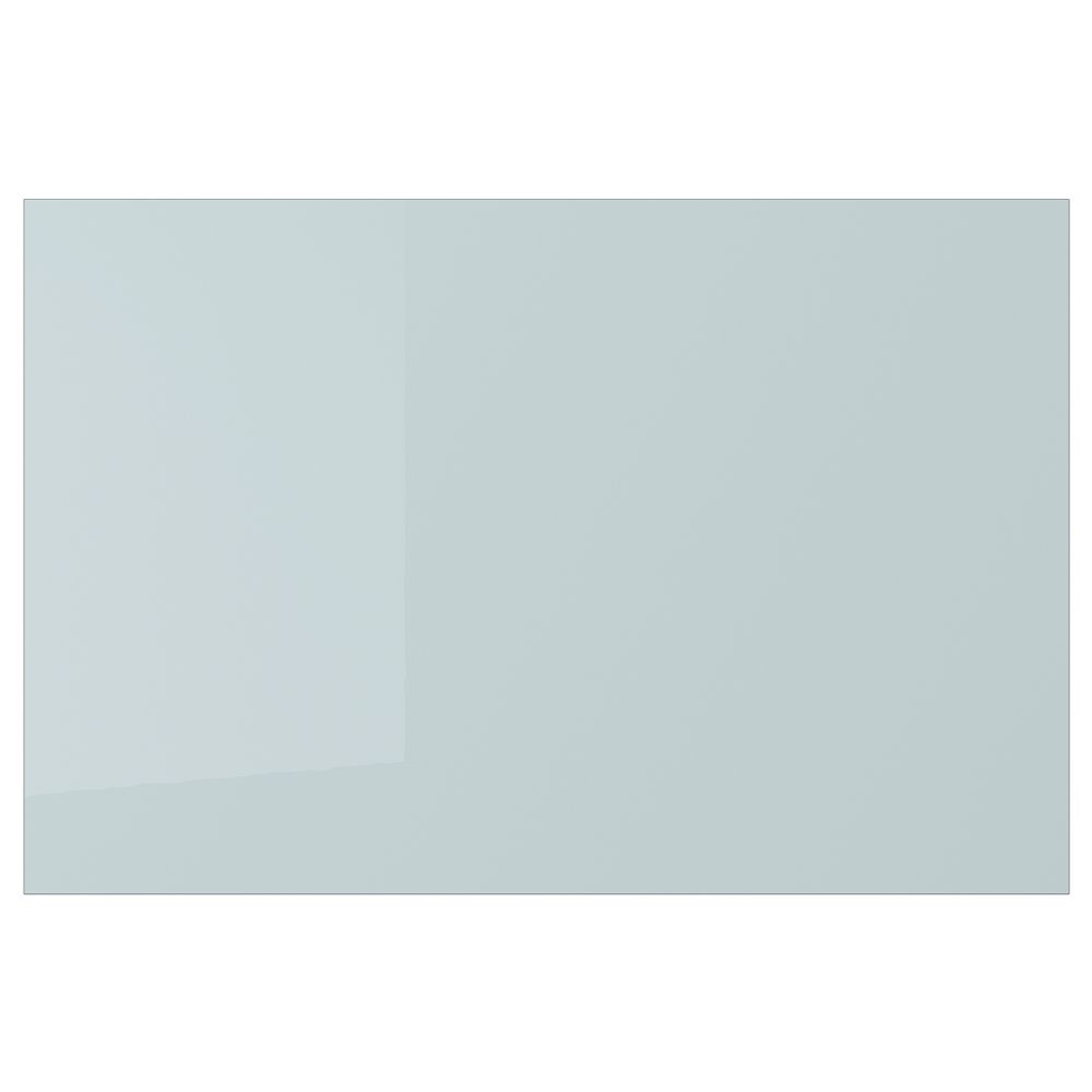 Дверь, 60x40 см, глянцевый серо-синий светлый IKEA KSTALLARP СТАЛЛАРП КАЛЛАРП 005.201.52 - фото 1