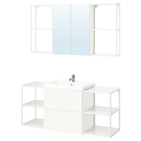 ENHET Ванная - белый 140x43x65 см