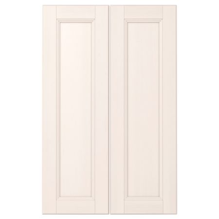 Дверца для напольного углового шкафа, 2 штуки ЛАКСАРБИ, белый (25x80 см)