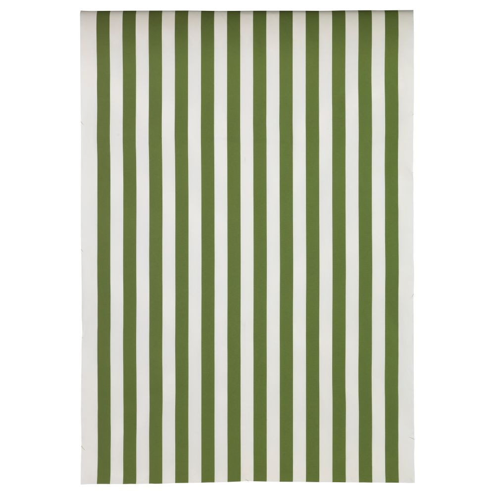 Ткань СОФИА, в широкую полоску, зеленый/белый (150 см) - схема-чертеж с размерами