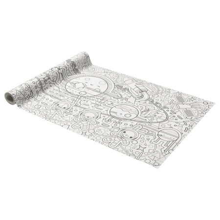 Рулон бумаги для раскрашивания, космос, 10 м IKEA AFTONSPARV 105.564.66