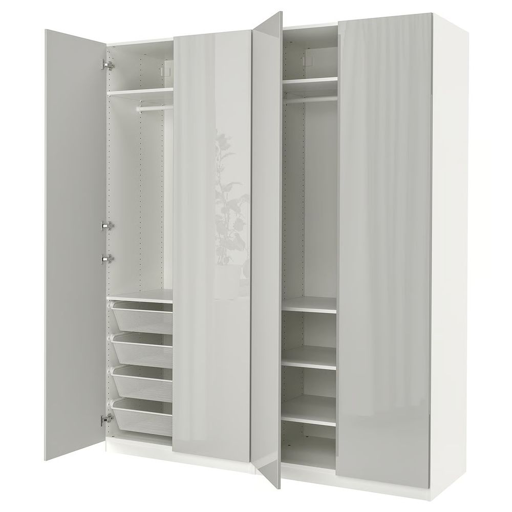 IKEA, вид спереди - схема-чертеж с размерами