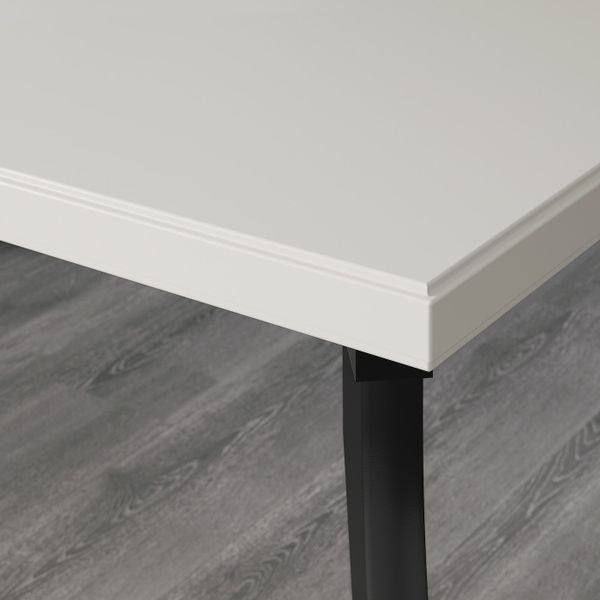Стол, светло-серый/черный 120x60 см IKEA KLIMPEN КЛИМПЕН / LALLE ЛАЛЛЕ 392.793.36 - схема-чертеж с размерами