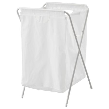 Мешок для белья на опоре, белый 70 л IKEA JÄLL ЭЛЛЬ 003.760.41