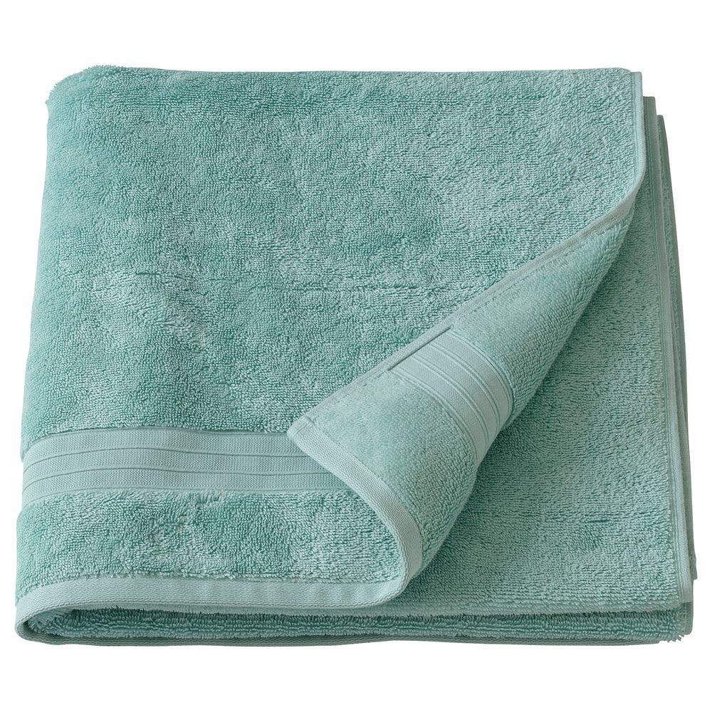 Банное полотенце, зеленый 70x140 см IKEA KILAÅN КИЛАОН 804.985.95 - фото 1