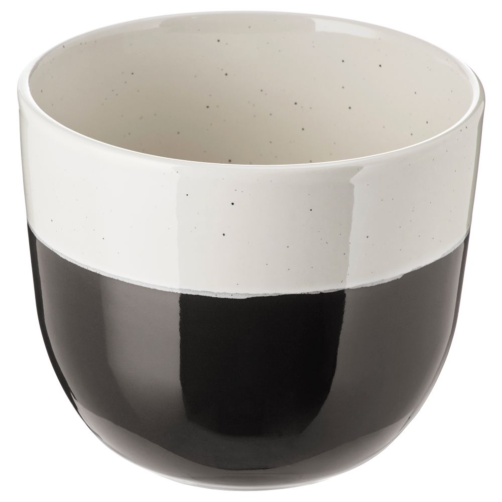 Кашпо СОММАР 2018, д/дома/улицы темно-серый темно-серый (12 см) - фото 1