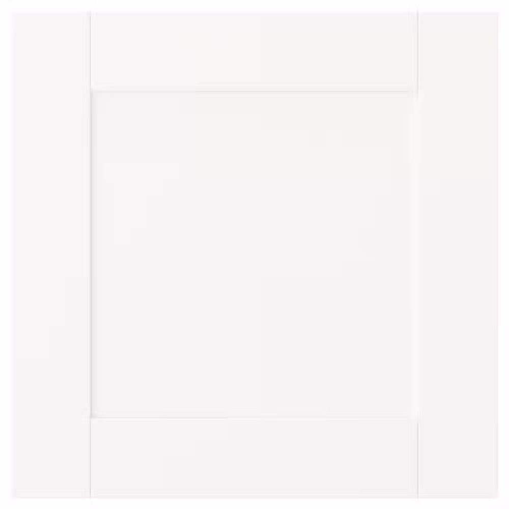 SANNIDAL Дверца с петлями - белый 40x40 см - фото 1