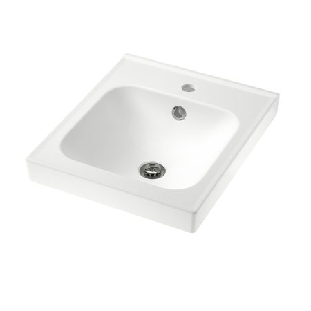 Одинарная раковина 43x49x6 см IKEA ODENSVIK ОДЕНСВИК 004.645.61