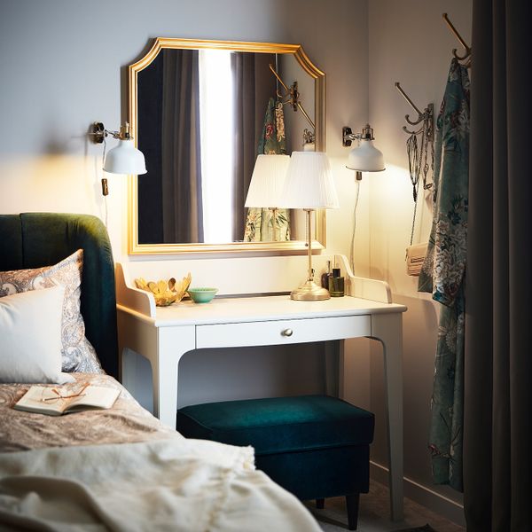 Зеркало, золотой 78x78 см IKEA SVANSELE СВАНСЕЛЕ 204.374.54 - фото 2