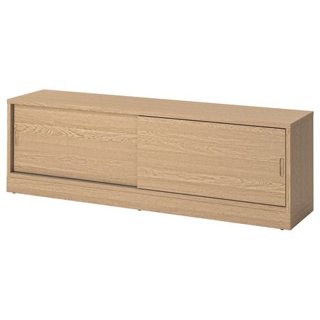 TONSTAD Тумба под ТВ - дубовый шпон 178x37x55 см