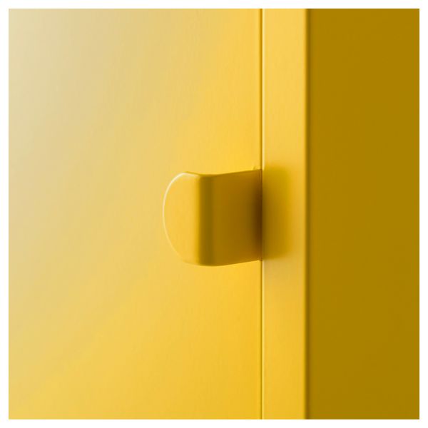 Шкаф ЛИКСГУЛЬТ, металлический, желтый (25x25 см) - фото 2